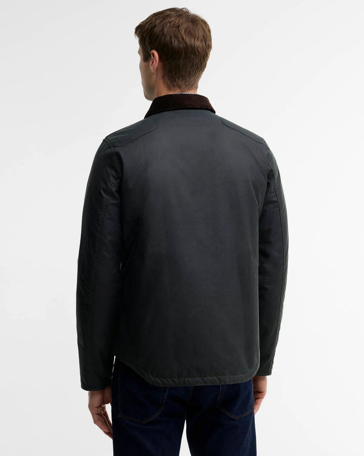 BARBOUR - Veste cirée Reelin Vert sauge - Lothaire
