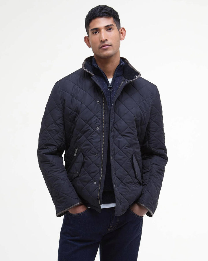 BARBOUR - Veste matelassée Powell Bleu marine - Lothaire
