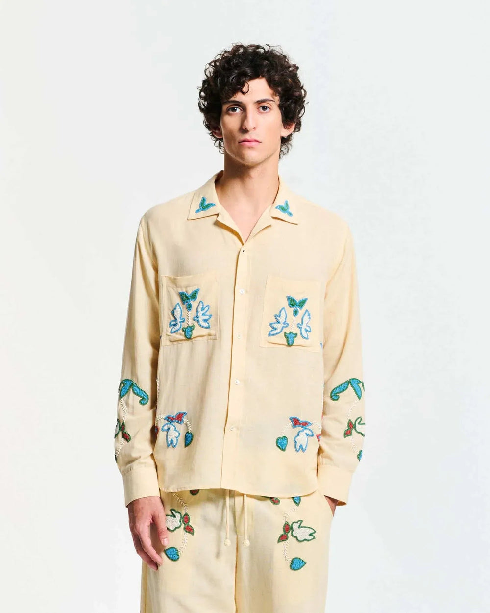 BAZIST - Chemise Rouat Beige - Lothaire