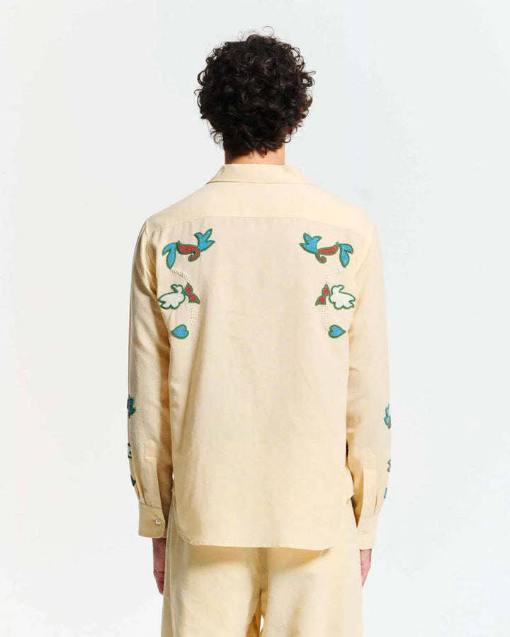 BAZIST - Chemise Rouat Beige - Lothaire
