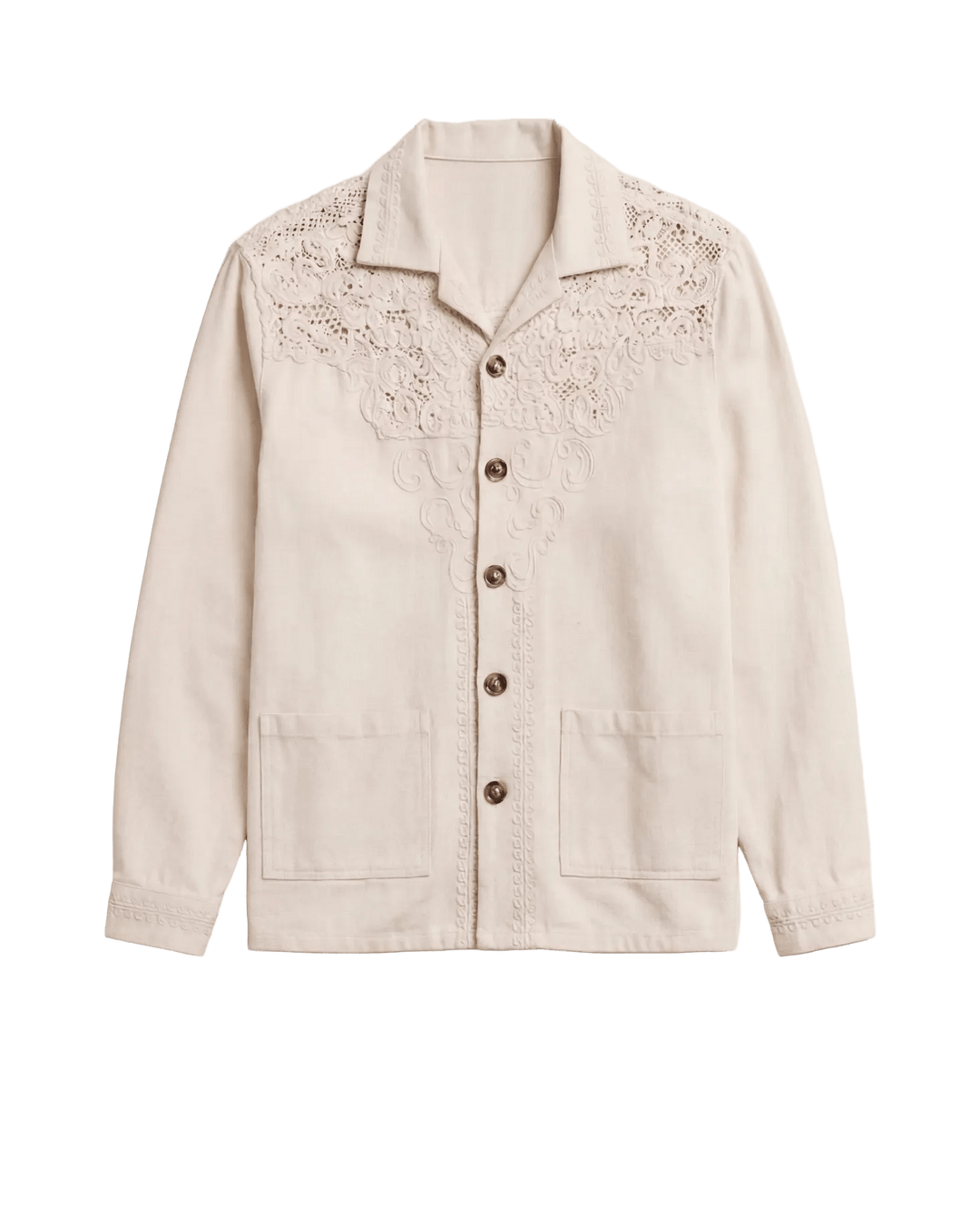 BAZISZT - Chemise Denim Lace - Lothaire