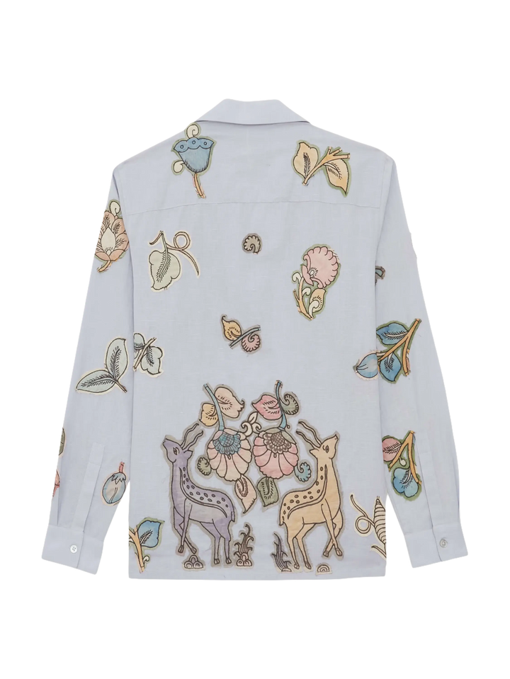 BAZISZT - Chemise Shadi Bleu - Lothaire