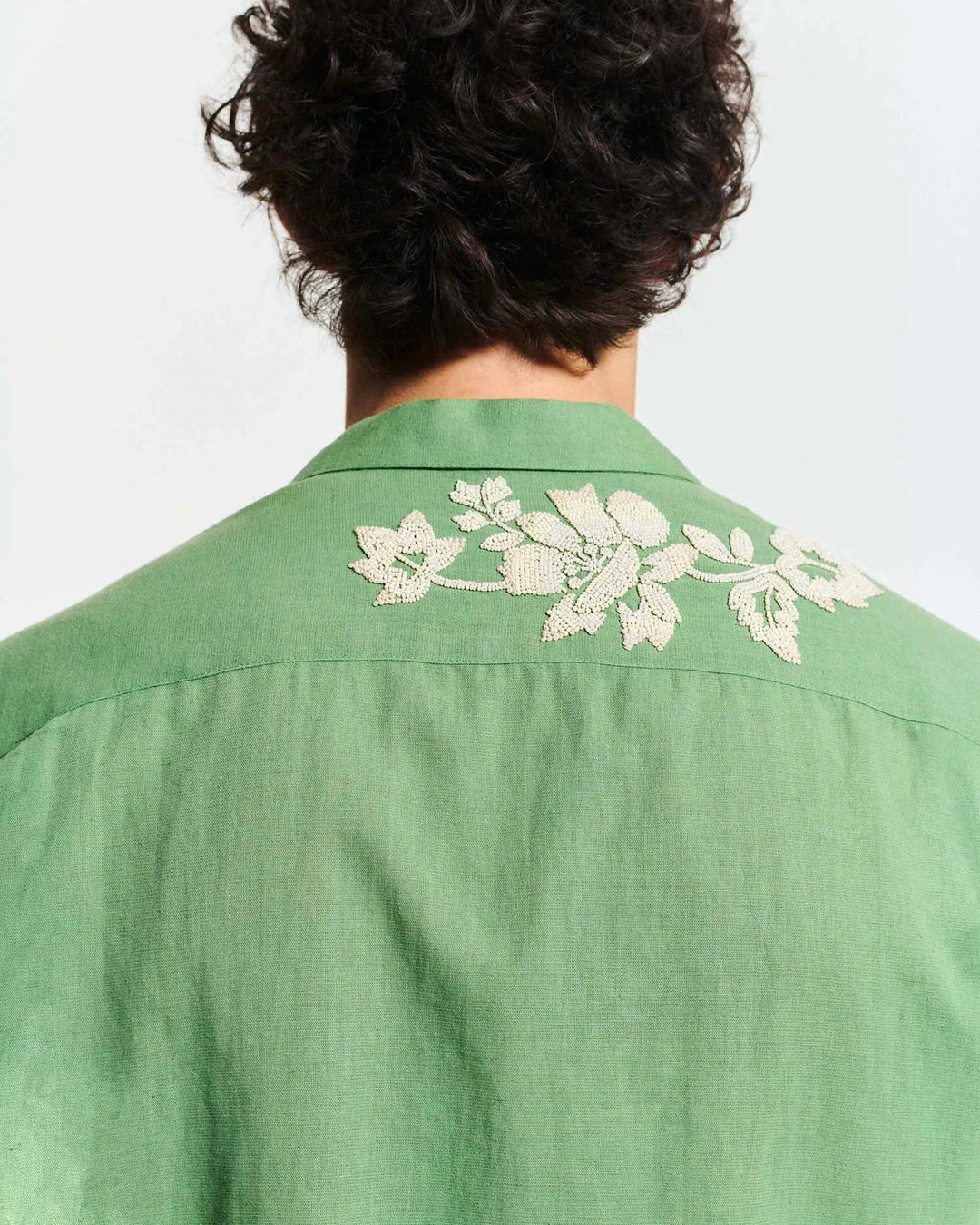 BAZISZT - Chemise Toujours Vert - Lothaire