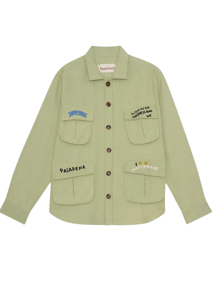 BAZISZT - Veste Pasadena Vert - Lothaire