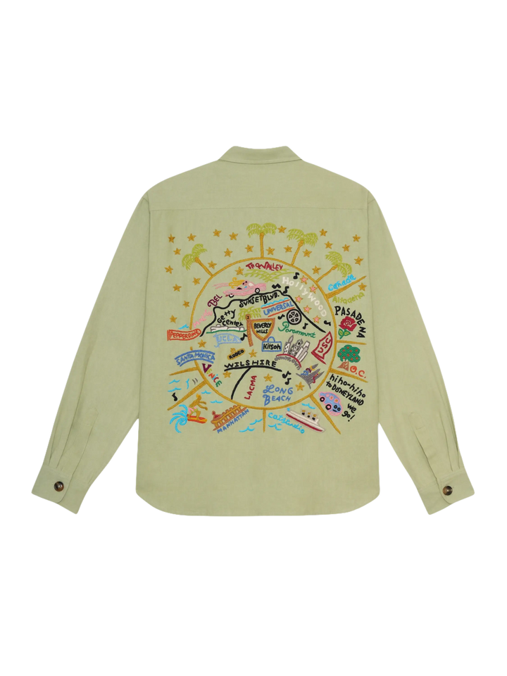 BAZISZT - Veste Pasadena Vert - Lothaire