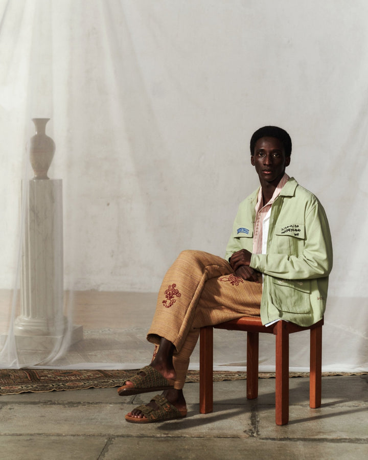 BAZISZT - Veste Pasadena Vert - Lothaire