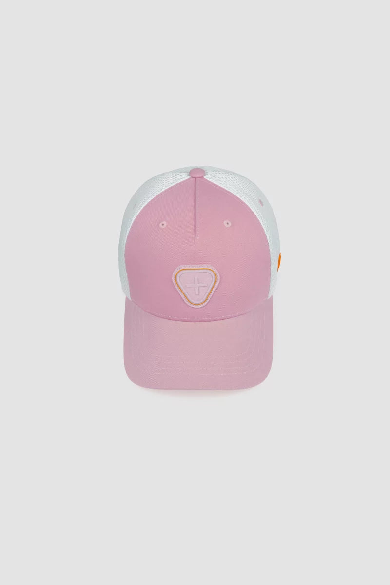 GERTRUDE - Casquette trucker colorblock Billys Rose lilas