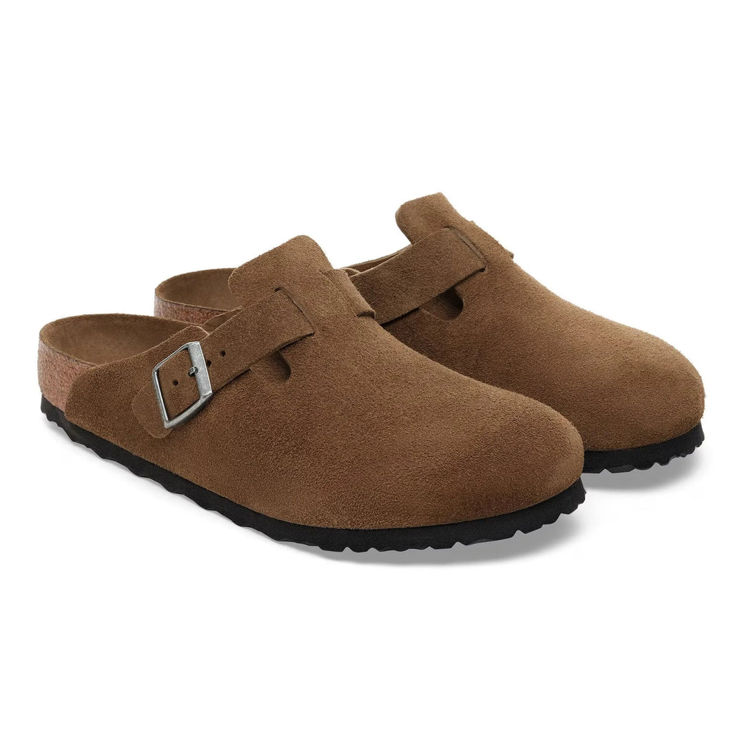 BIRKENSTOCK - Boston Lit de pied souple Dark tea - Lothaire