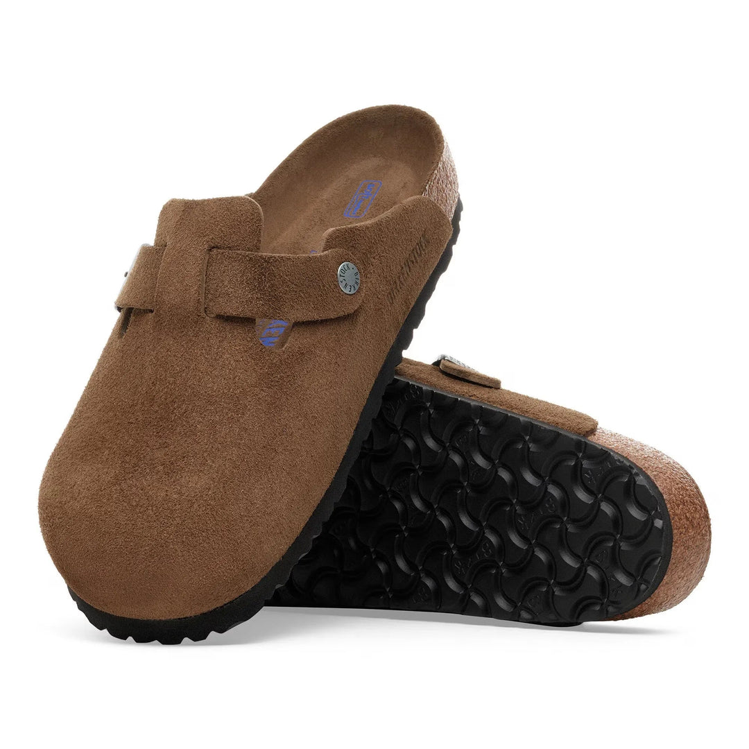 BIRKENSTOCK - Boston Lit de pied souple Dark tea - Lothaire