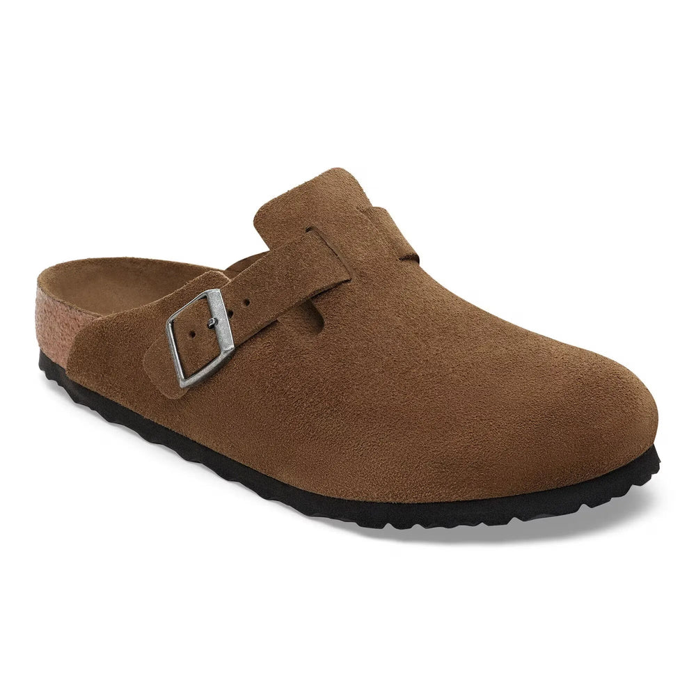 BIRKENSTOCK - Boston Lit de pied souple Dark tea - Lothaire