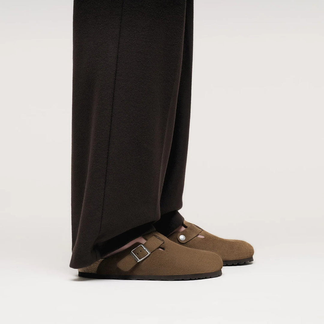 BIRKENSTOCK - Boston Lit de pied souple Dark tea - Lothaire