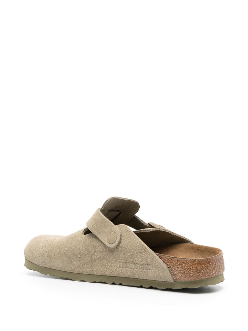 BIRKENSTOCK - chaussons Boston en daim beige - Lothaire