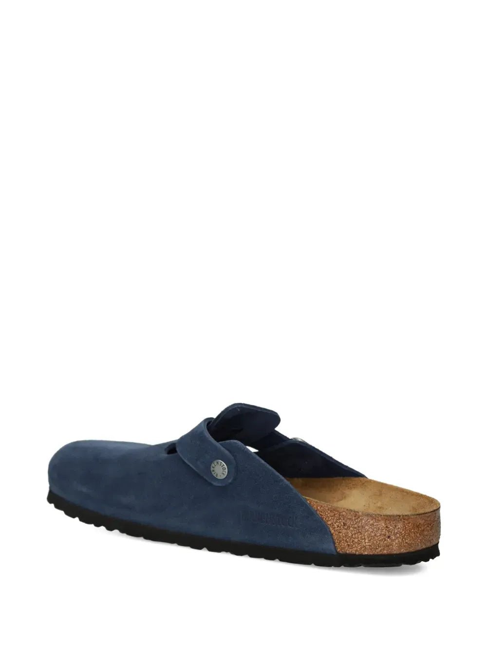 BIRKENSTOCK - Mules Boston en daim bleu - Lothaire