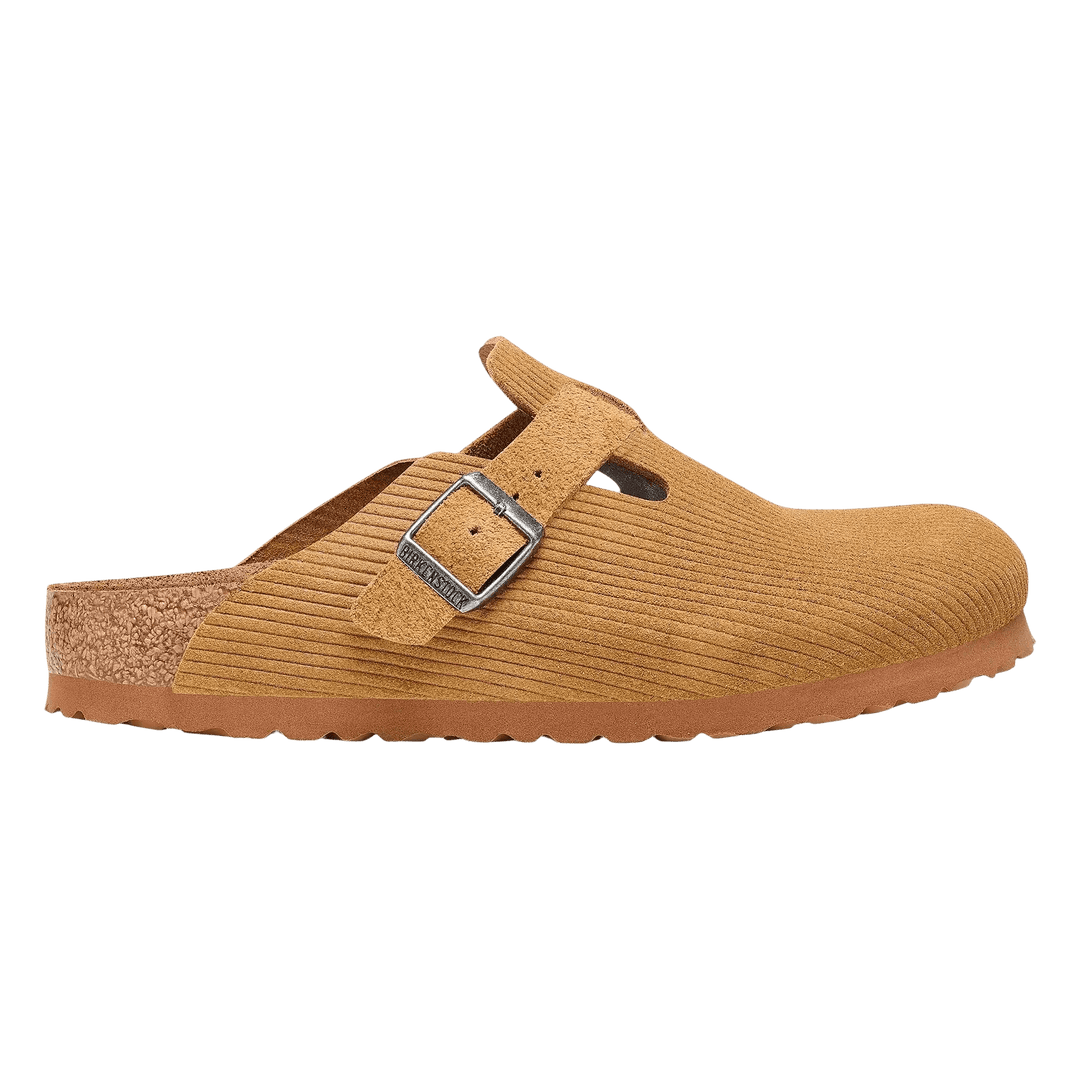 BIRKENSTOCK - Sabot Boston velours marron - Lothaire