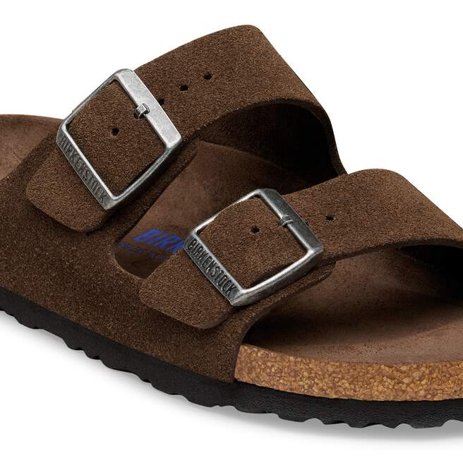 BIRKENSTOCK - Sandales Arizona en cuir suédé Carafe - Lothaire