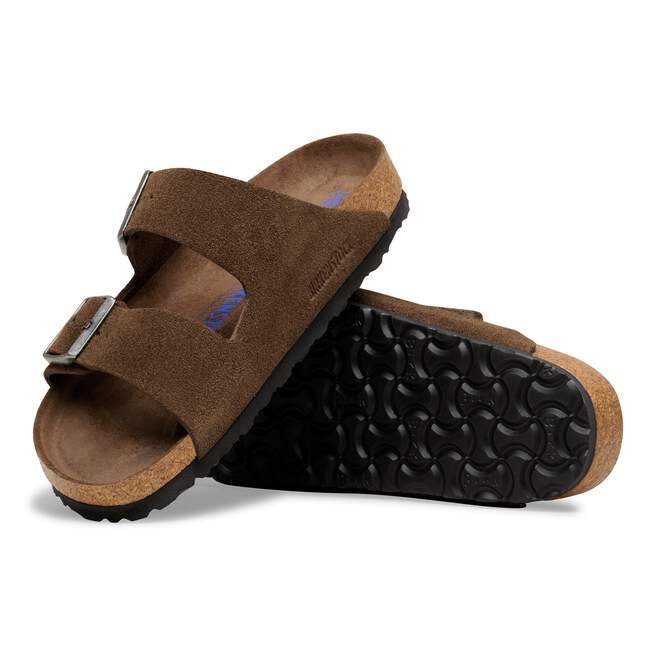 BIRKENSTOCK - Sandales Arizona en cuir suédé Carafe - Lothaire
