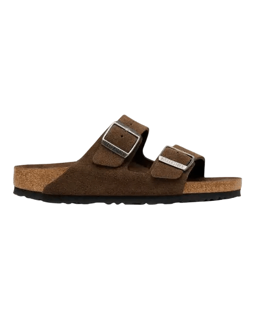 BIRKENSTOCK - Sandales Arizona en cuir suédé Carafe - Lothaire