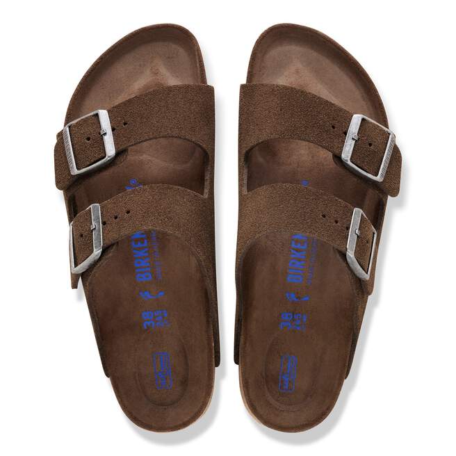BIRKENSTOCK - Sandales Arizona en cuir suédé Carafe - Lothaire