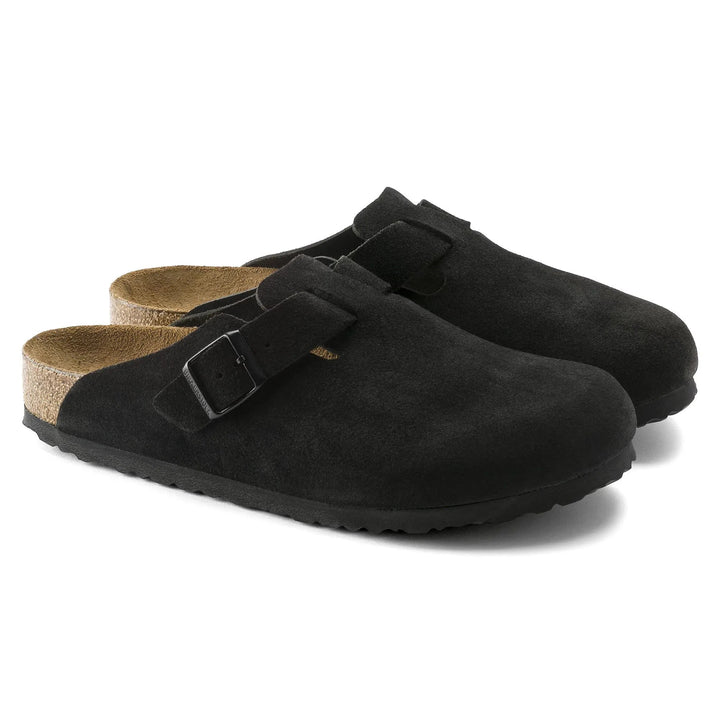 BIRKENSTOCK - Sandales Boston Lit de pied souple Noir - Lothaire