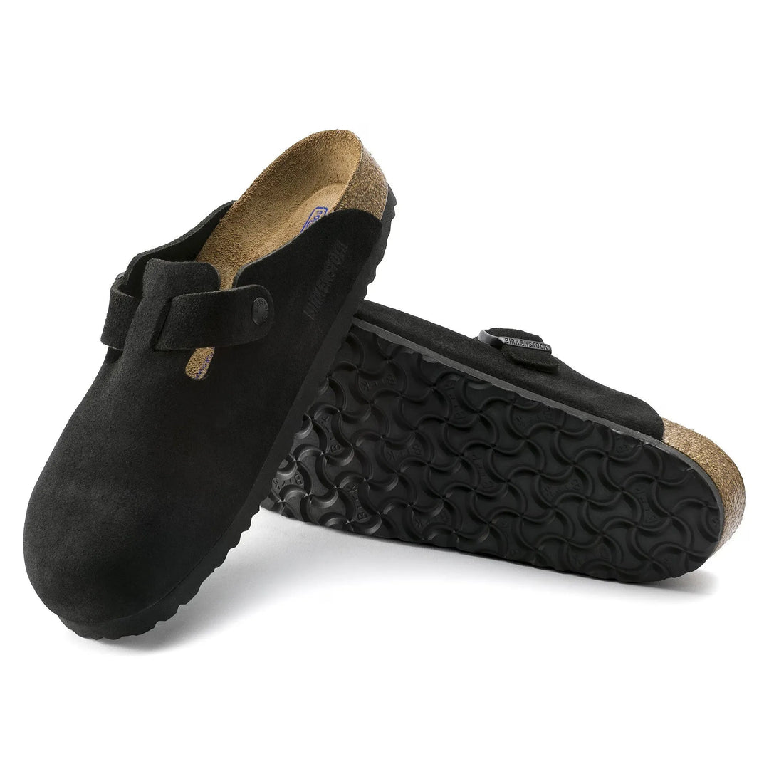 BIRKENSTOCK - Sandales Boston Lit de pied souple Noir - Lothaire