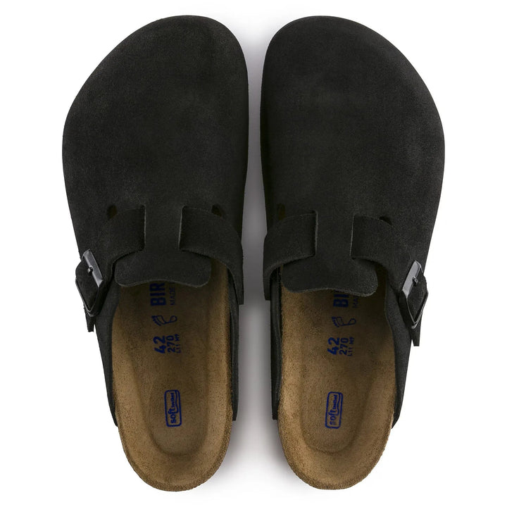 BIRKENSTOCK - Sandales Boston Lit de pied souple Noir - Lothaire