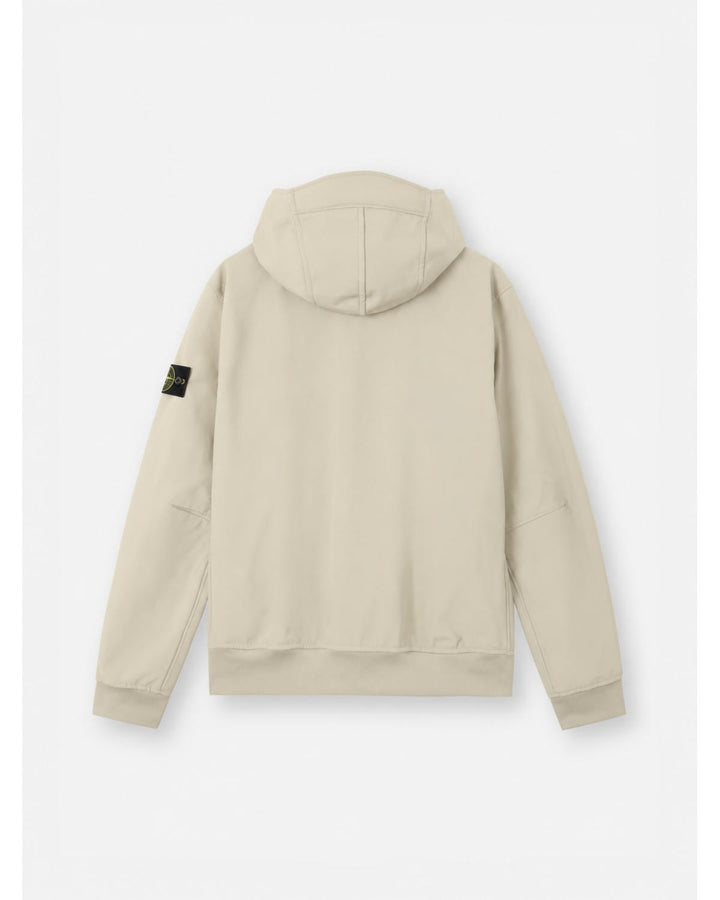 STONE ISLAND - Blouson Soft Shell-R_E.DYE® Beige sable