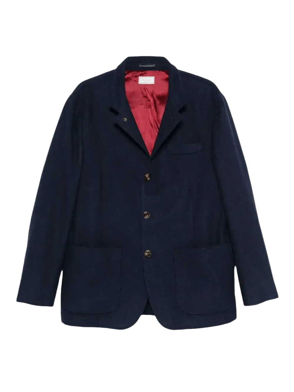 BRUNELLO CUCINELLI - Blazer à simple boutonnage en cachemire bleu - Lothaire