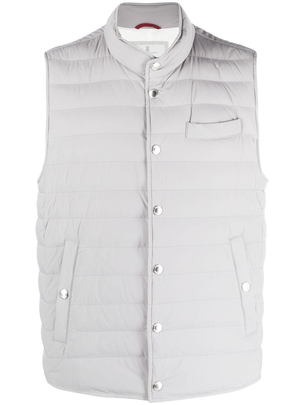 Brunello Cucinelli - Gilet grey matelassé - Lothaire