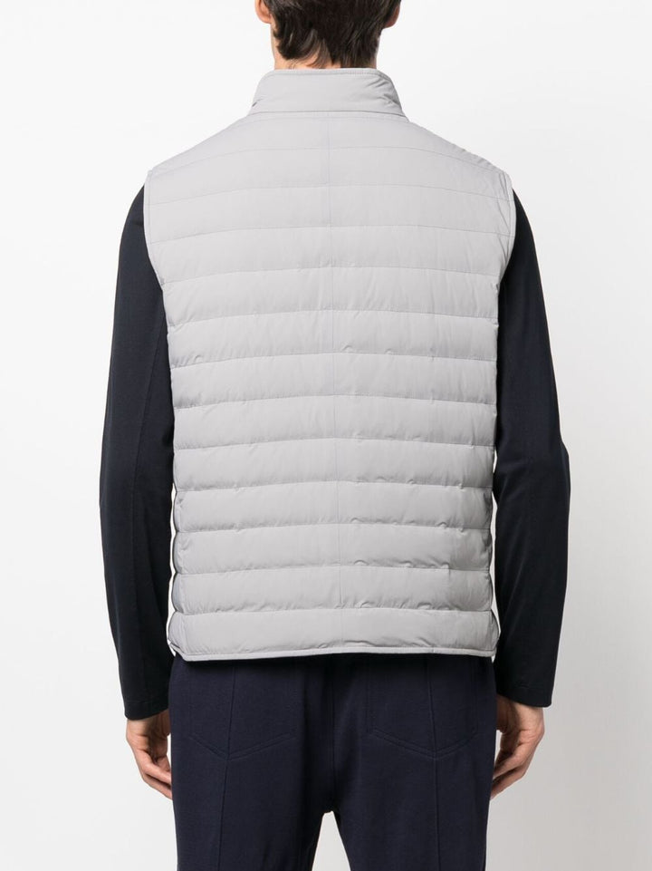 Brunello Cucinelli - Gilet grey matelassé - Lothaire
