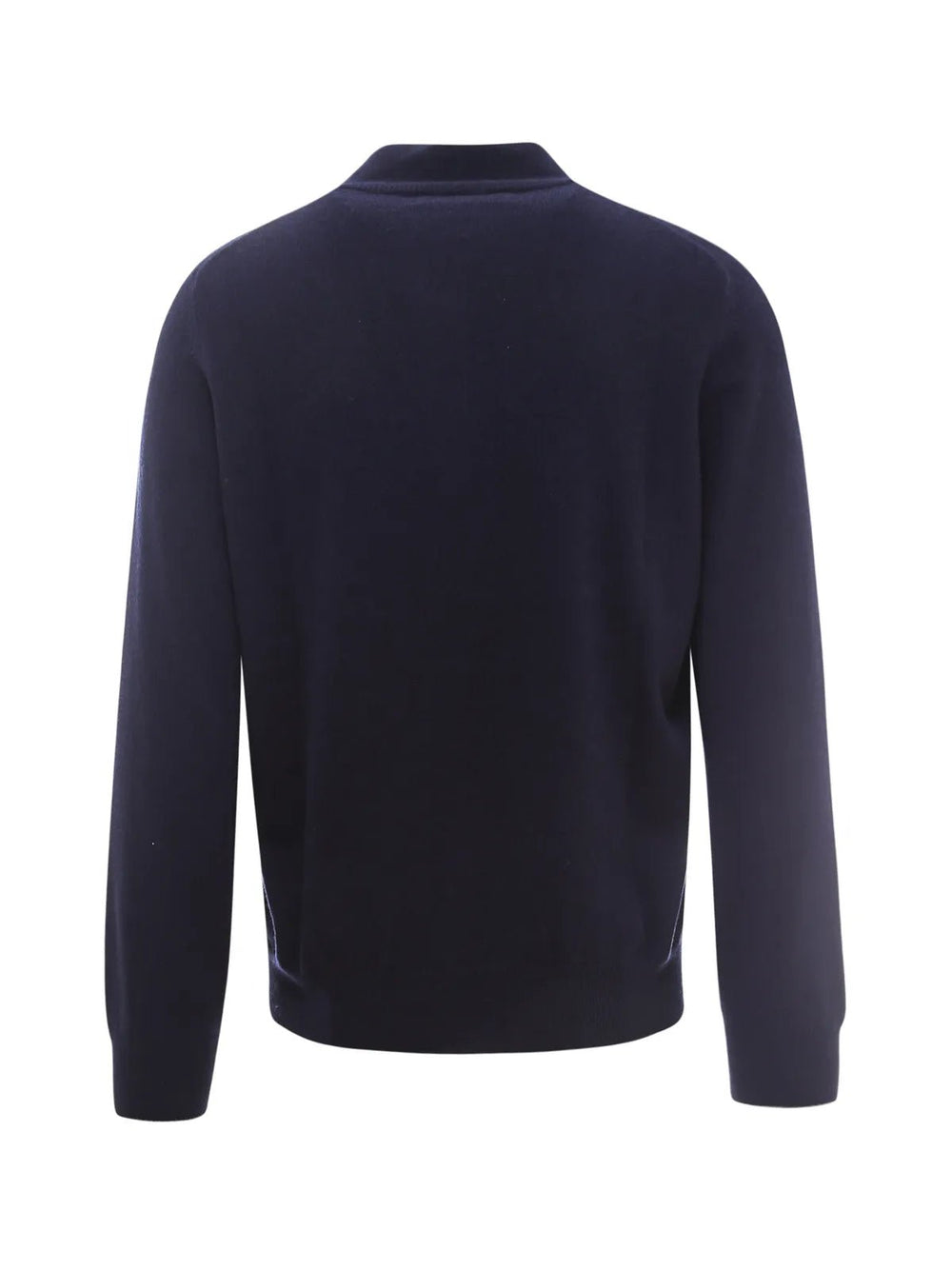 BRUNELLO CUCINELLI - Polo en cachemire à col montant zippé Bleu marine - Lothaire