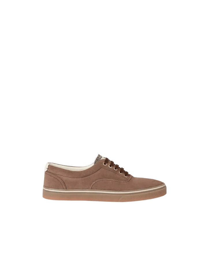 BRUNELLO CUCINELLI - Sneakers en Daim Marron Boue - Lothaire