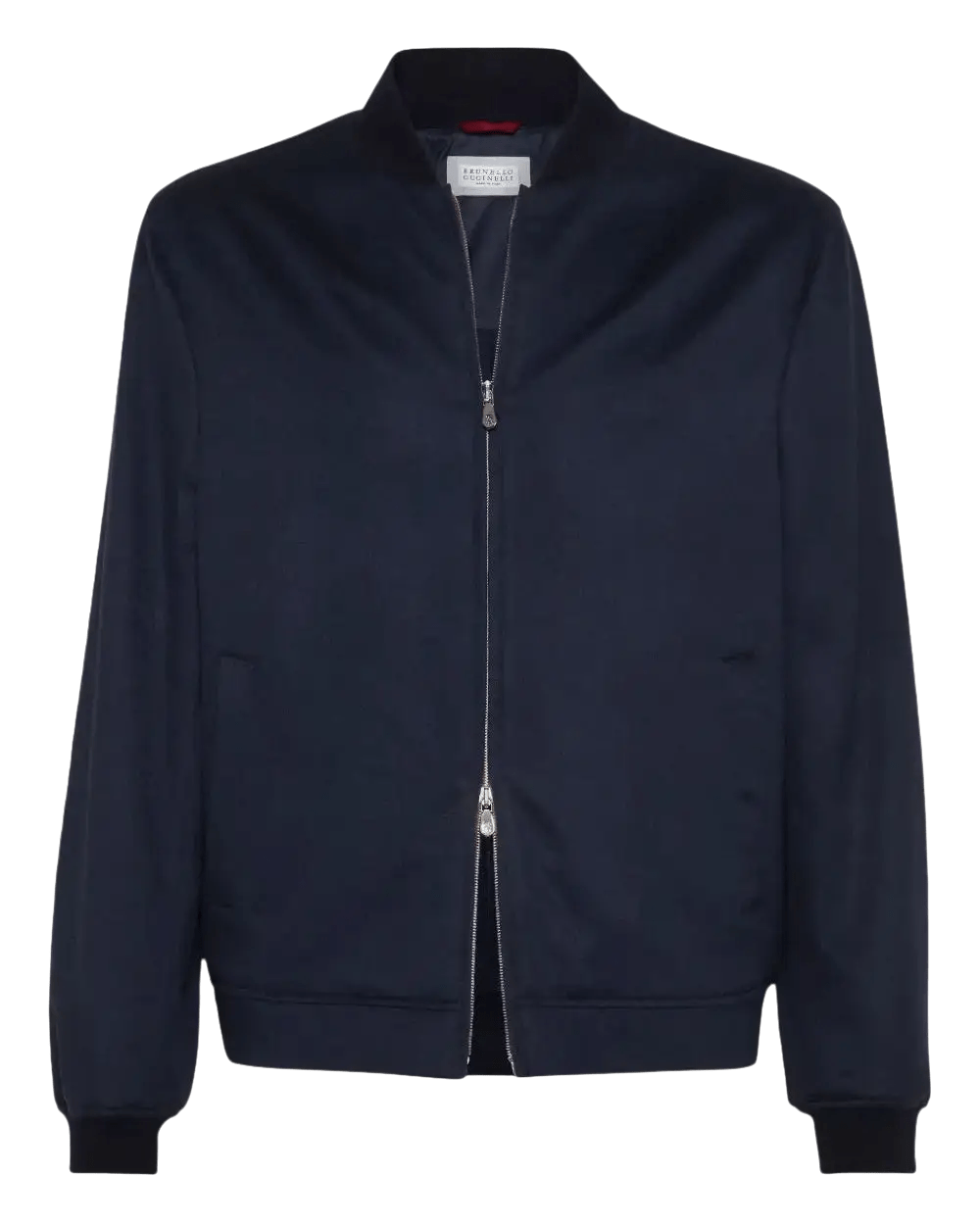 BRUNELLO CUCINELLI - Veste bomber oasis en cachemire bleu - Lothaire