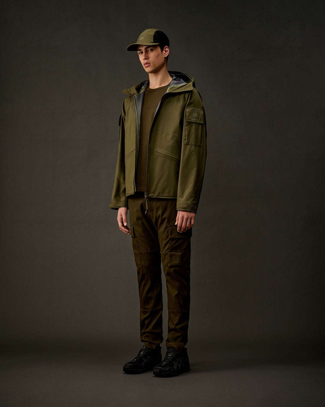 C. P. COMPANY - The Metropolis Series GORE‑TEX INFINIUM™ Hooded Jacket vert - Lothaire