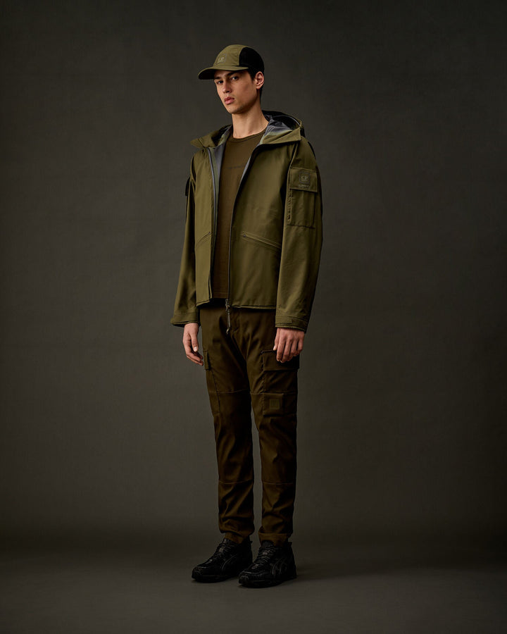 C. P. COMPANY - The Metropolis Series GORE‑TEX INFINIUM™ Hooded Jacket vert - Lothaire