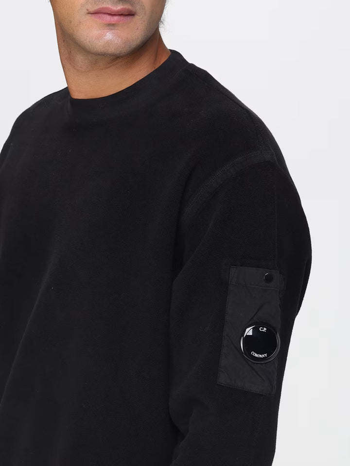 C.P. COMPANY - Sweat-shirt à Col Rond Noir