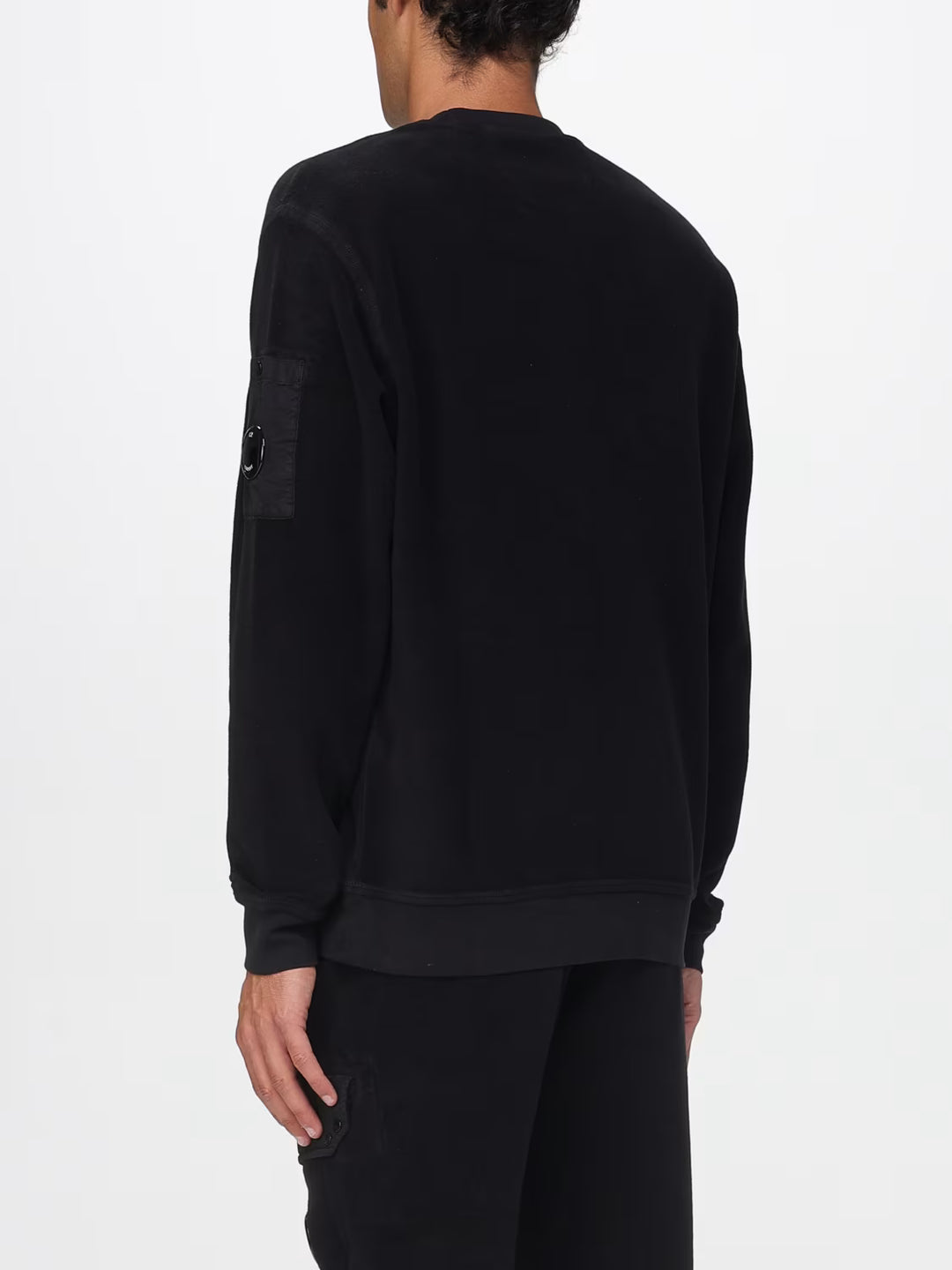 C.P. COMPANY - Sweat-shirt à Col Rond Noir