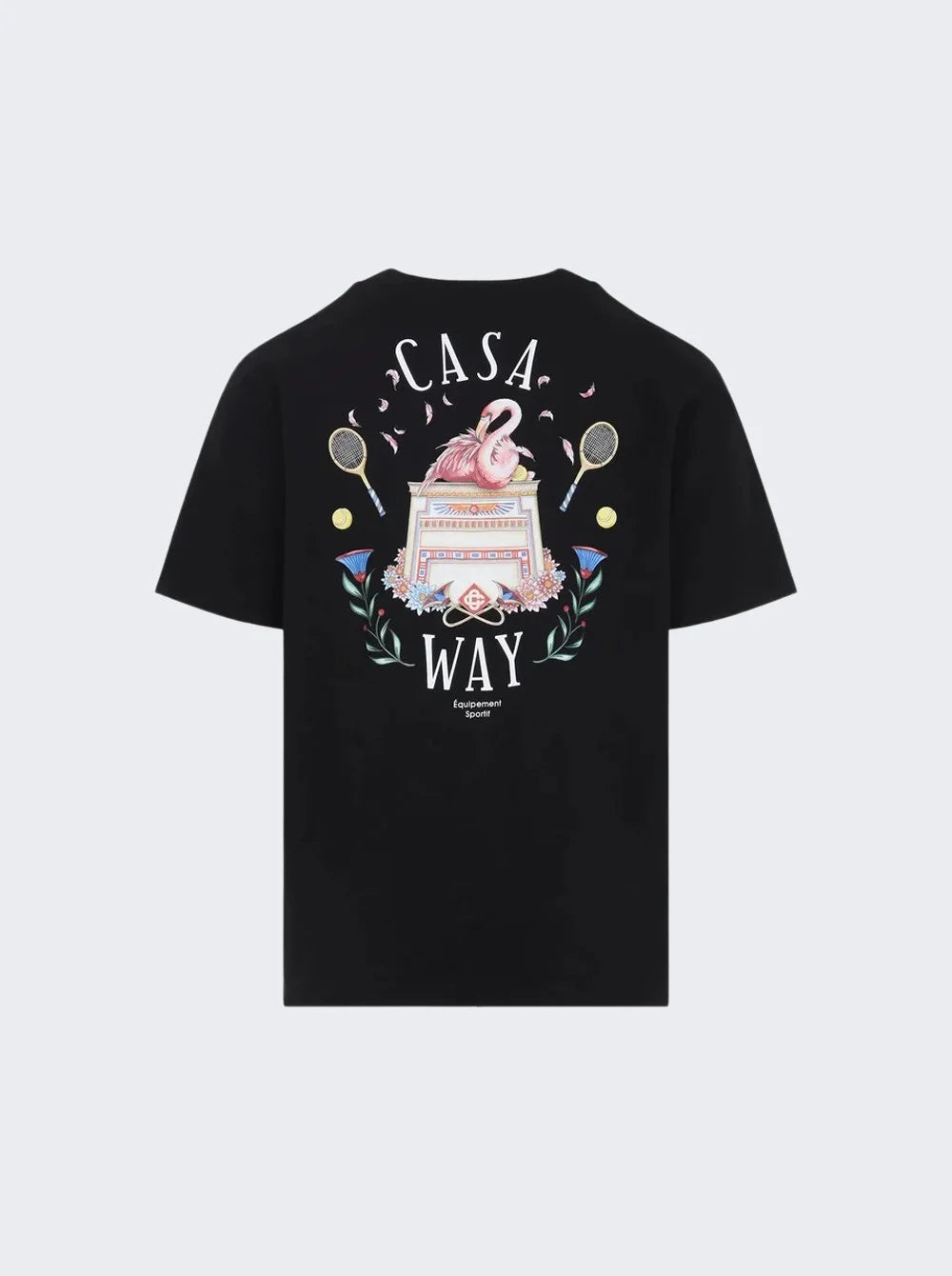 CASABLANCA - T-shirt Graphique Casaway Noir