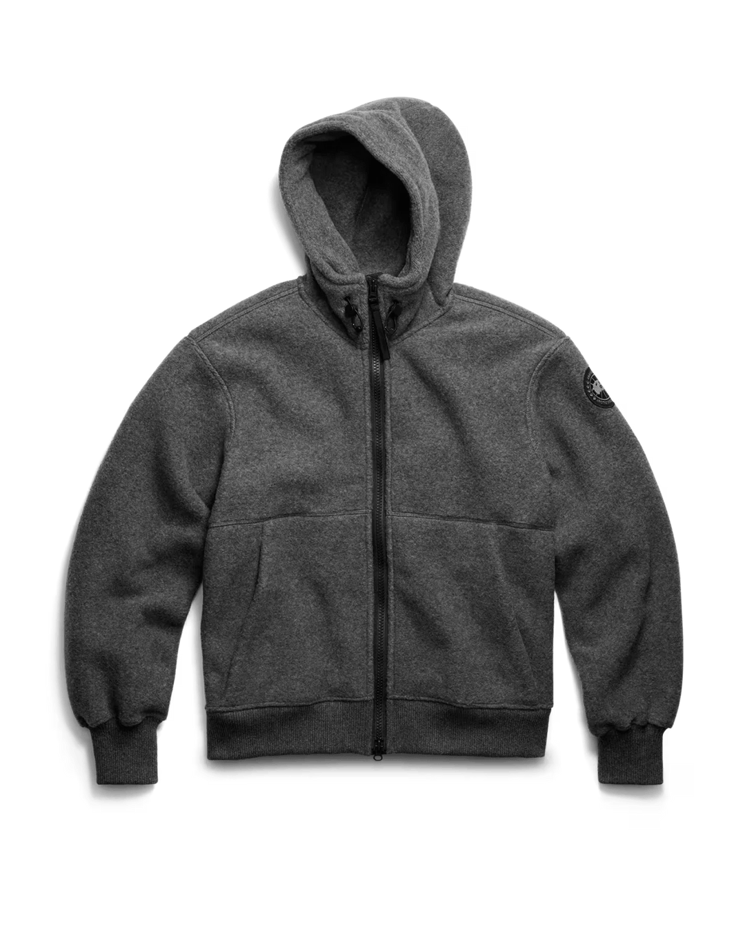 CANADA GOOSE - Blouson aviateur en polaire Chilliwack Black Label Gris carrière - Lothaire