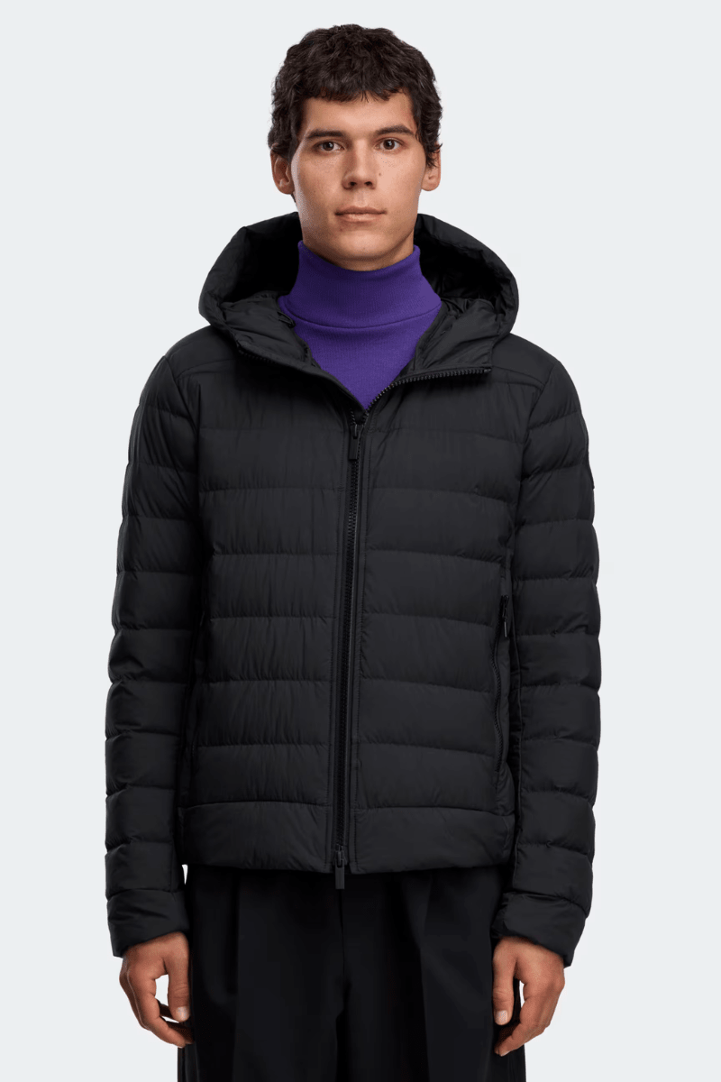 CANADA GOOSE - Crofton EnduraLuxe Hoody Noir - Lothaire
