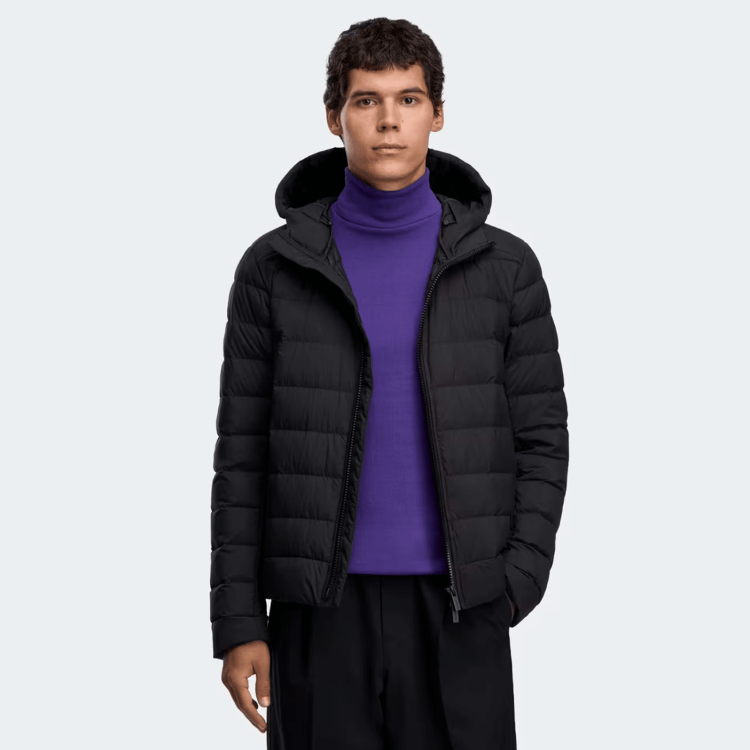 CANADA GOOSE - Crofton EnduraLuxe Hoody Noir - Lothaire