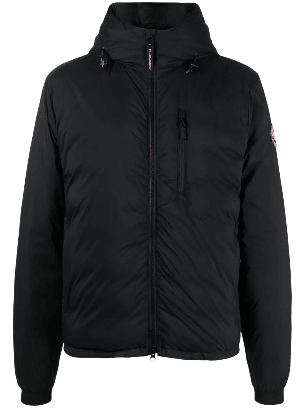 CANADA GOOSE - Doudoune Lodge avec capuche noire - Lothaire