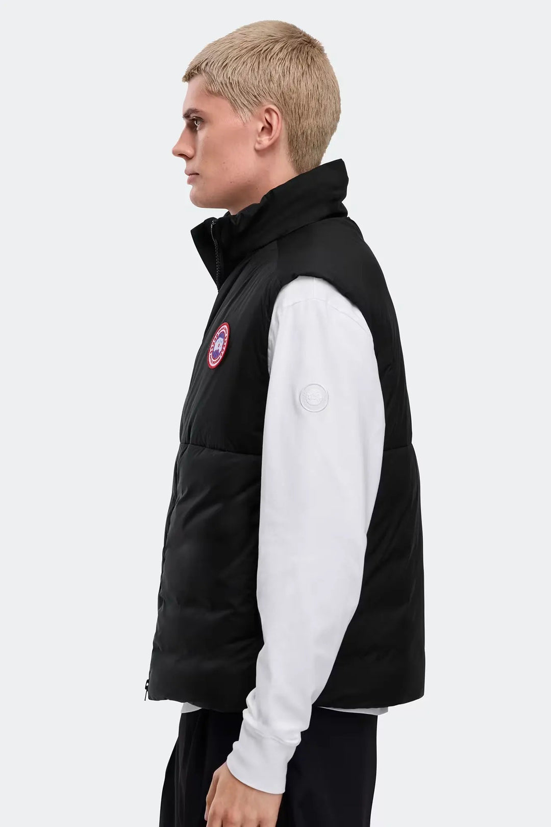 CANADA GOOSE - Doudoune sans manches Lodge Noir - Lothaire
