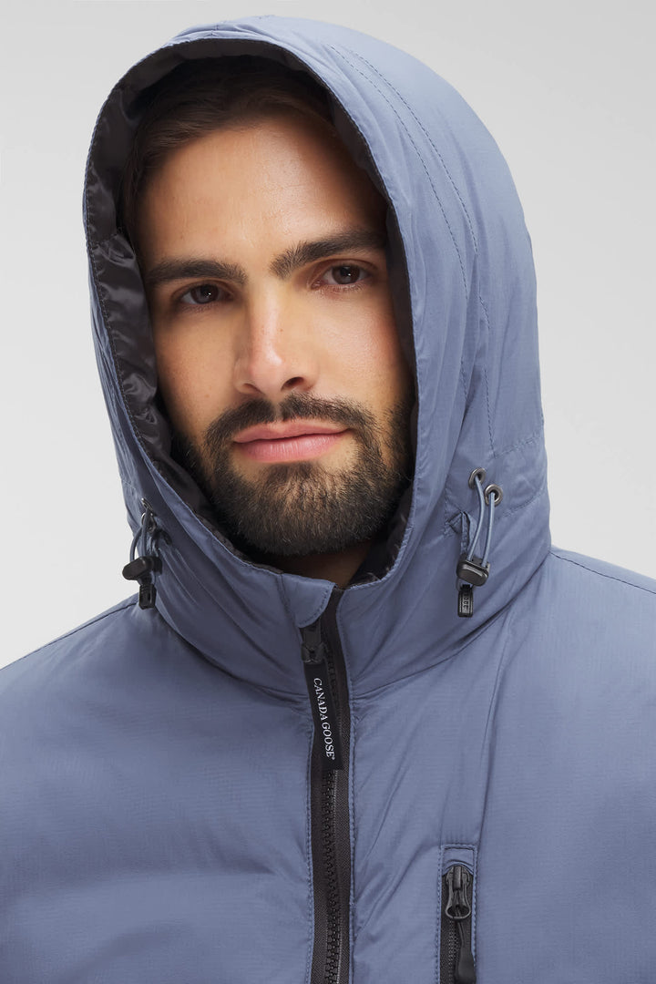 CANADA GOOSE - Manteau à capuche Lodge Bleu - Lothaire