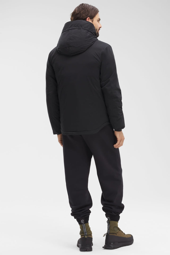 CANADA GOOSE - Manteau à capuche Lodge Noir - Lothaire
