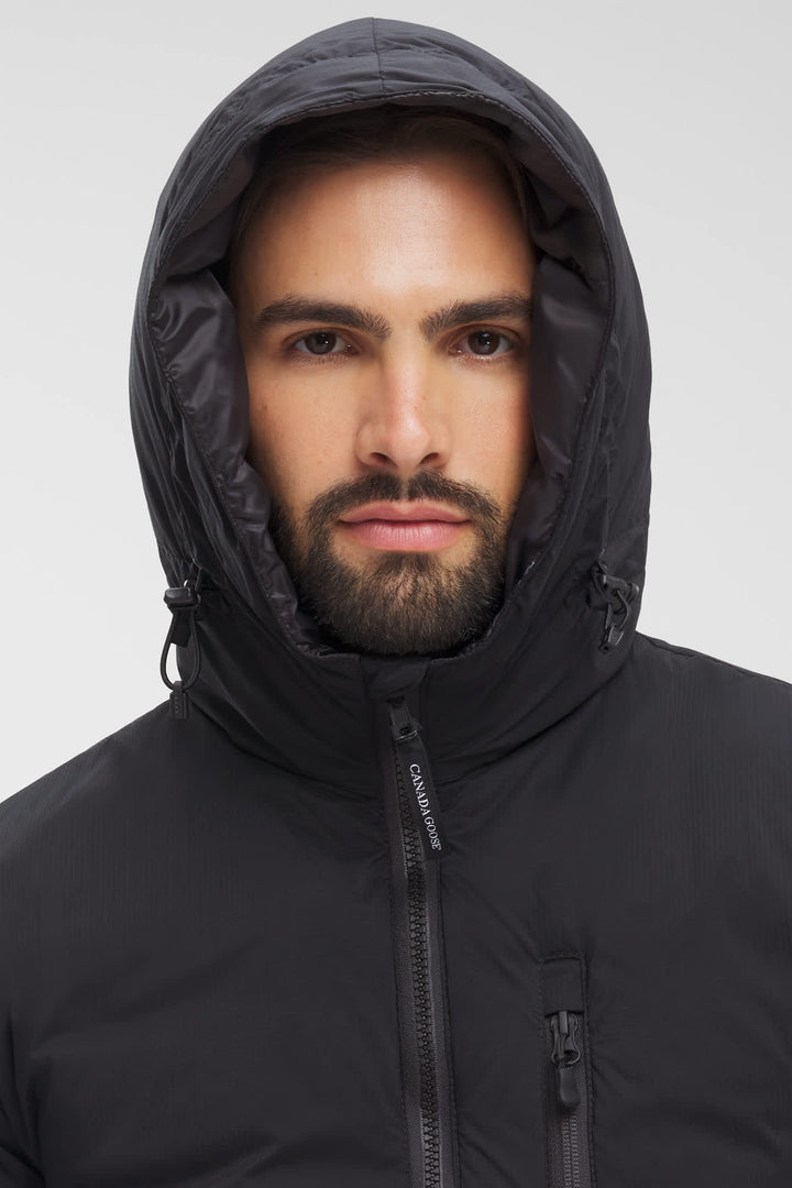 CANADA GOOSE - Manteau à capuche Lodge Noir - Lothaire