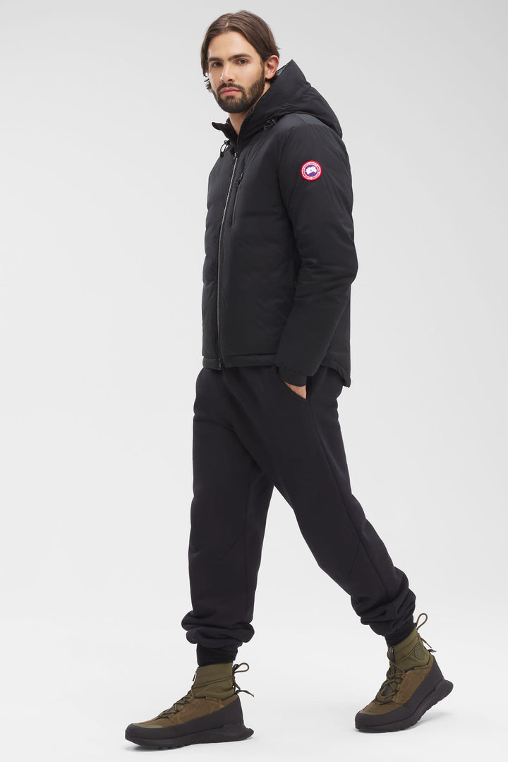 CANADA GOOSE - Manteau à capuche Lodge Noir - Lothaire