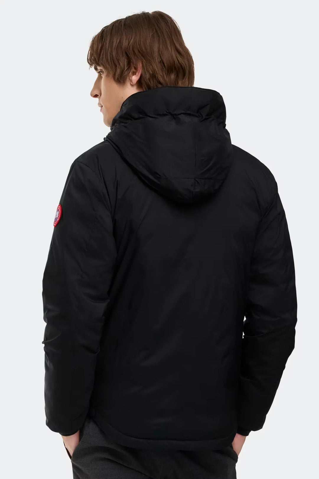 CANADA GOOSE - Manteau à capuche Lodge Noir - Lothaire