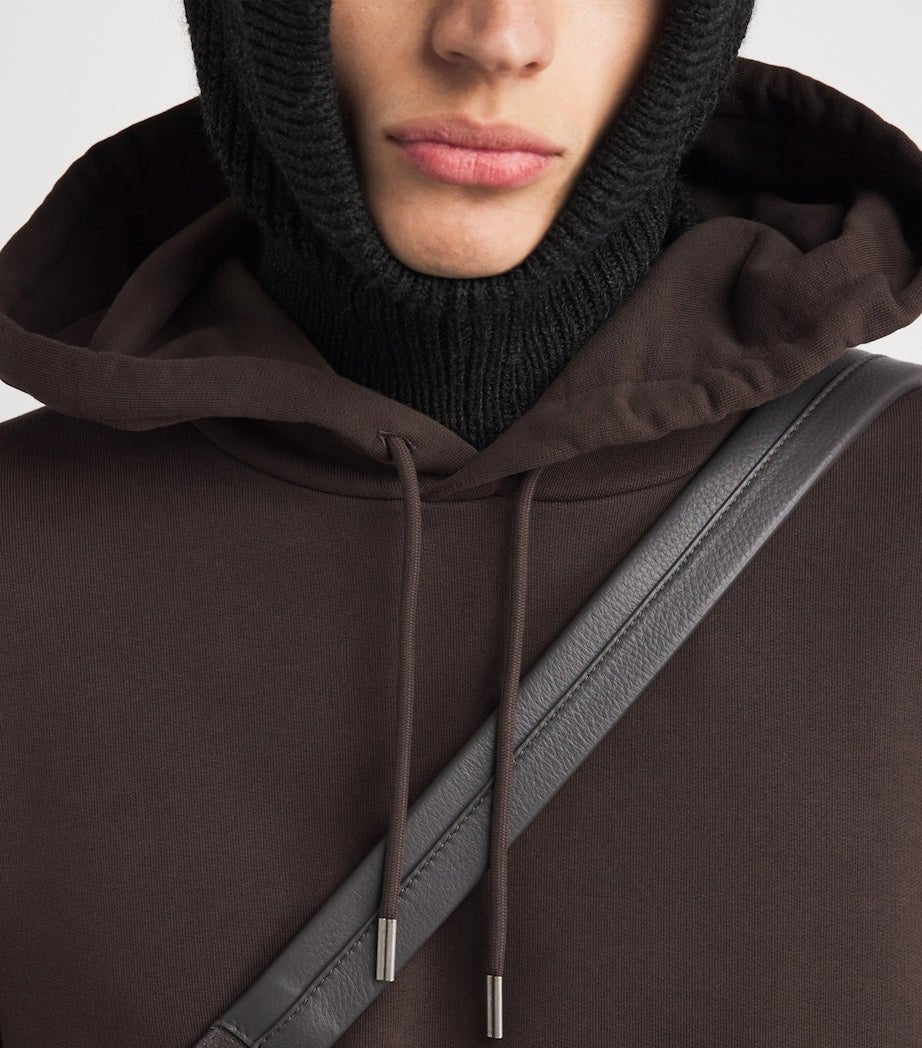 CANADA GOOSE - Organic Cotton Tonal Rove Hoodie Terra Marron - Lothaire