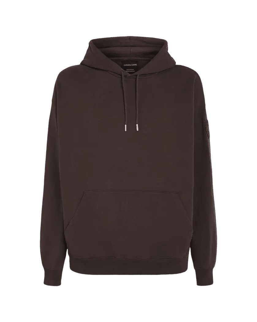 CANADA GOOSE - Organic Cotton Tonal Rove Hoodie Terra Marron - Lothaire