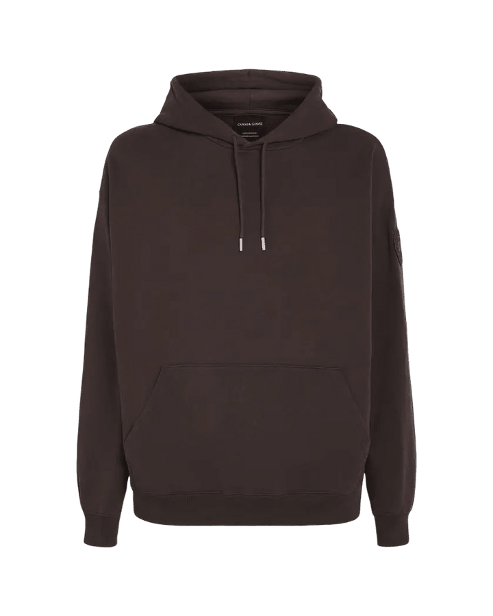 CANADA GOOSE - Organic Cotton Tonal Rove Hoodie Terra Marron - Lothaire
